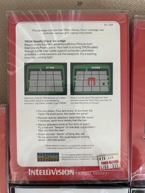 Intellivision Sealed Brand New or CIB MINT Time Pilot; Adventures Of Tron; More