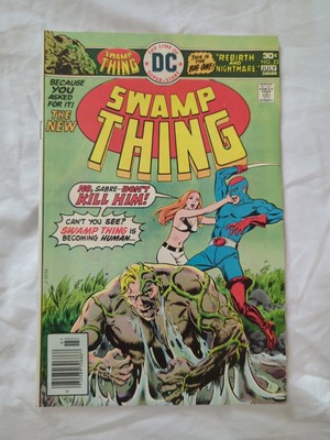 Swamp Thing #23 (DC Comics June-July 1976) NM+ Original owner