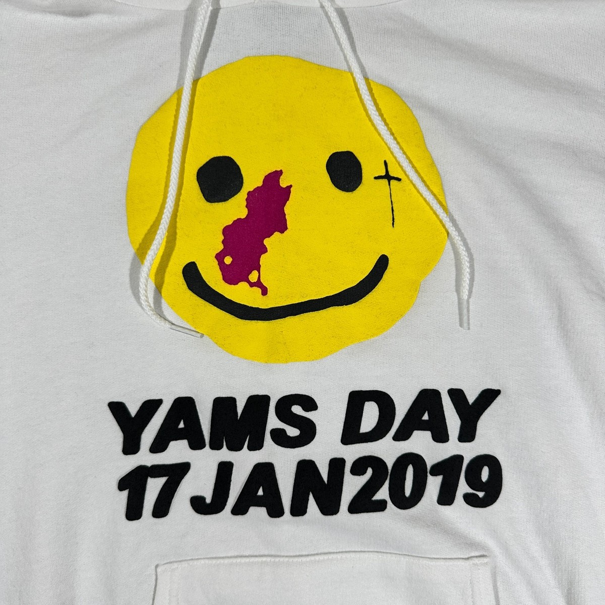 Yams Day 2019 Cactus Plant Flea Market Hoodie A$AP White - Size