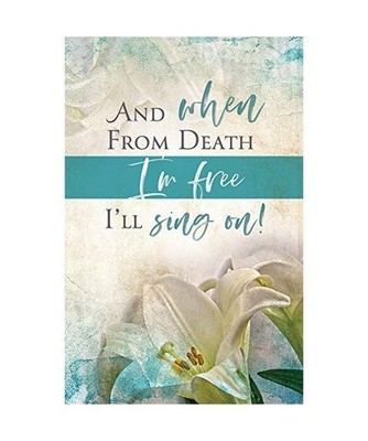 I'll Sing on Easter Sunday Bulletin [Pkg of 50]