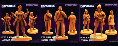 3D Printed Papsikels - Pcpd Blade Walker Set - 28mm 32mm