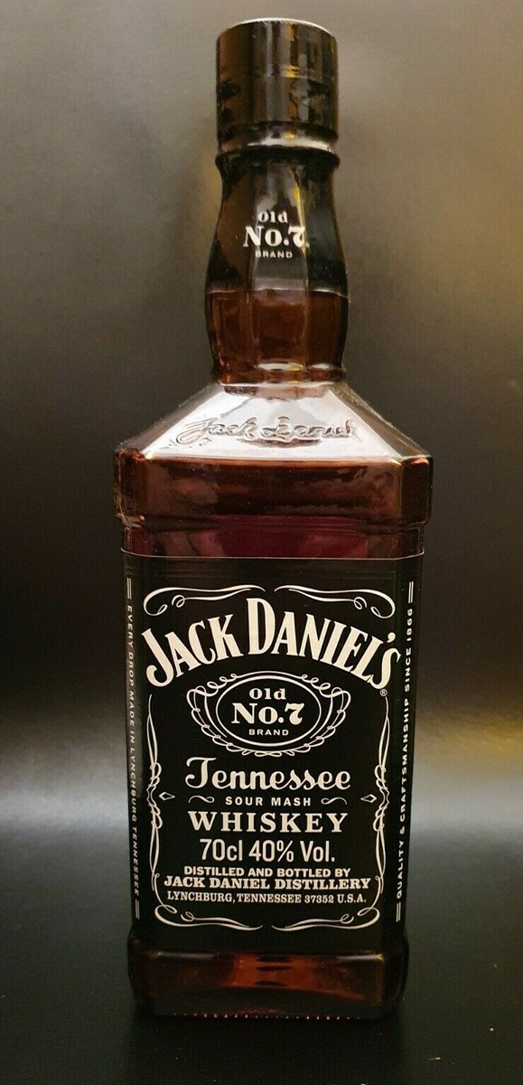 Jack Daniels 700ML Display Bottles Duo (Contains NO Alcohol