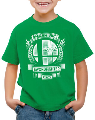 Swordfighter Smash Kinder T-Shirt ultimate brothers super brawl