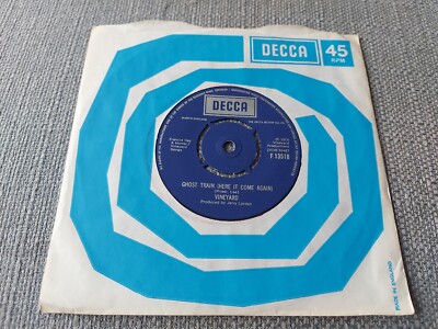 VINEYARD  GHOST TRAIN  /  UNICORNS AND MINOTAURS  DECCA 1974 CLASSIC ROCK  EX