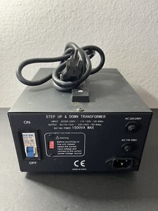 LiteFuze LT-1500 1500 Watt Heavy Duty Voltage Converter Transformer