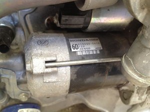 Стартер honda fit