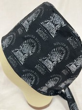 Men/Women Surgical Scrub Cap Lined Thrones Very Cool Cap Cotton