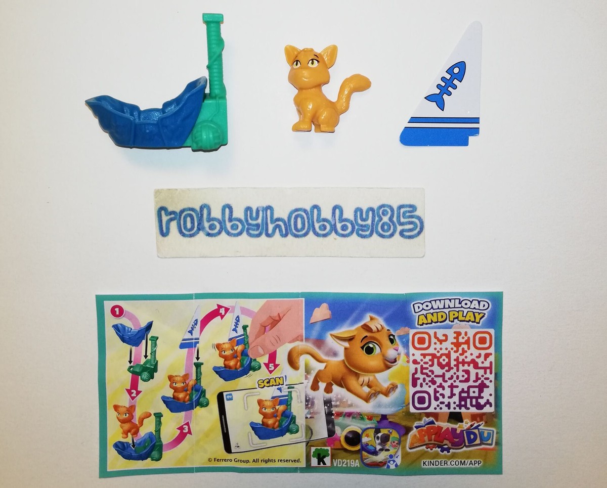 VD219A Kitten Orange + Bpz kinder surprise Italy 2022/2023