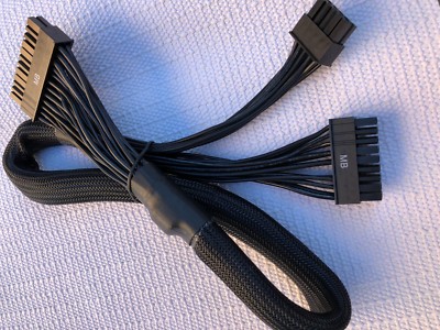 EVGA SUPERNOVA  18 PIN + 10 PIN to 24 PIN MOTHER BOARD POWER CABLE for B3,P2,G3