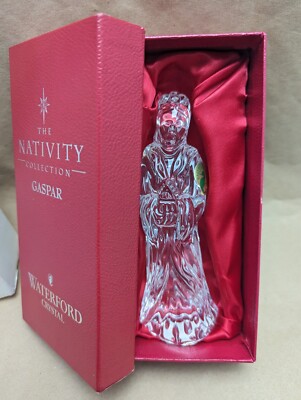 Waterford Crystal Nativity Collection Wise Man Gaspar Mint