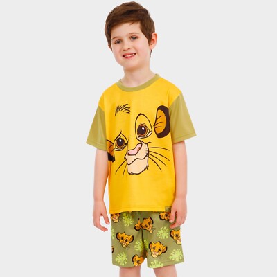 König der Löwen Schlafanzug | Disney Pyjama Set für Jungen | Kinder Pyjama | Character.com