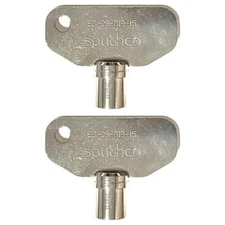 Southco E3-26-819-15, Steel Key, For Vise Action Compression Latches, Set Of 2