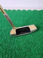 Sutters Mill Putter Diamonds In The Rough - 1986 Blade RH 34.5" Leather Grip See