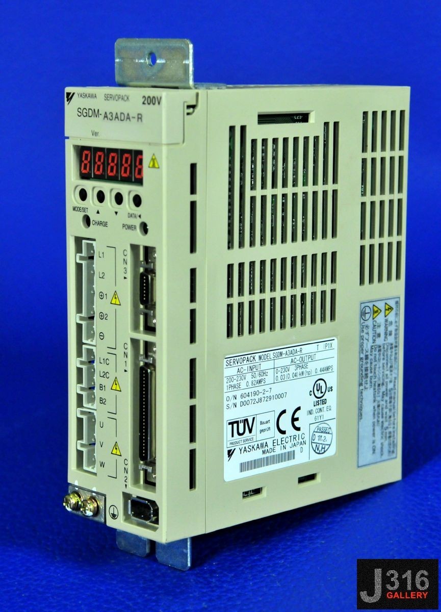 2591 YASKAWA SERVOPACK SERVO DRIVE SGDM-A3ADA-R | eBay