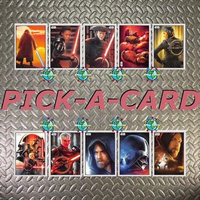 STAR WARS OBI-WAN KENOBI SEASON 1 PICK-A-CARD POSTER ART SUBSET 1-10 TOPPS 2023