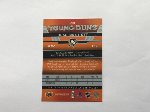 2013-14 UD "YOUNG GUNS!" #'s 201-500 Pick from List Wilson, Trouba, Toffoli - Picture 38 of 184