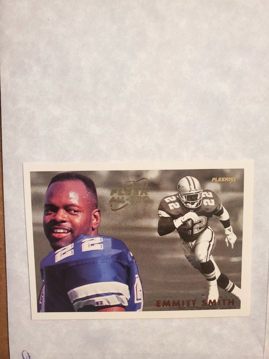 1993 Fleer All Pro #19 Emmitt Smith Dallas Cowboys HOF GOAT 1993 Fleer All Pro #19 Emmitt Smith Dallas Cowboys HOF GOAT