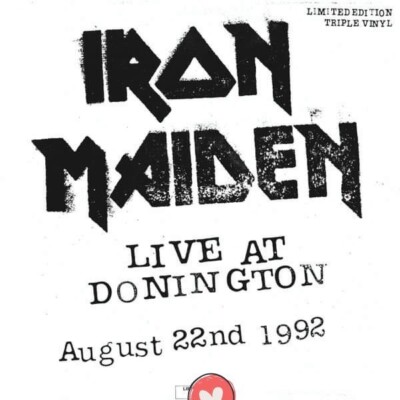 Iron Maiden / Live At Donington (August 22nd 1992) BOX EMI United Kingdom DON 1