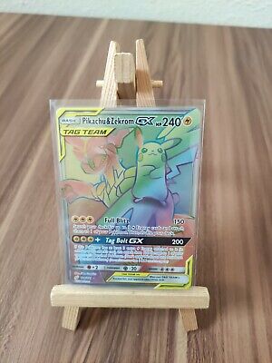 Pokemon Team Up Pikachu e Zekrom GX - 184/181 - Secret Rare :  : Brinquedos e Jogos