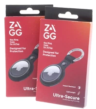 ZAGG Key Ring Case for Apple Airtag Black / SET OF 2 pcs