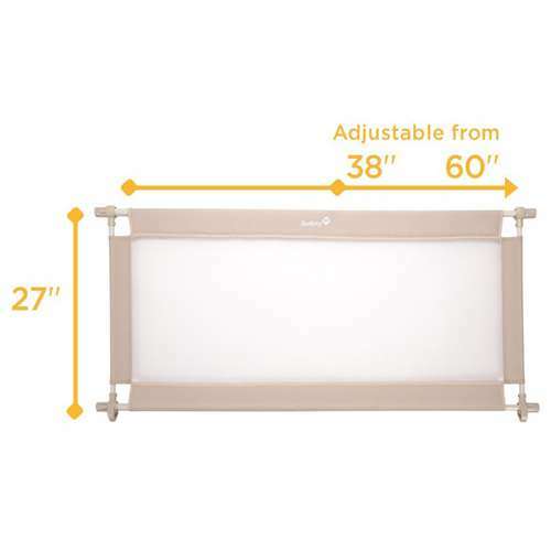 safety 1st wide doorways fabric gate 42066