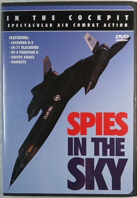 Spies In The Sky ~ Lockheed U-2 ~Blackbird~ RF-4 Phantom II ~ Sentry AWACS ~ DVD