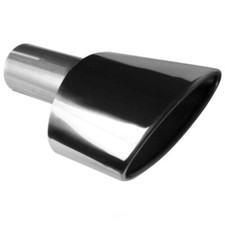 PAIR 08-12 BUICK ENCLAVE RIGHT & LEFT STAINLESS EXHAUST TIP 2.375" IN 3x6"OUT