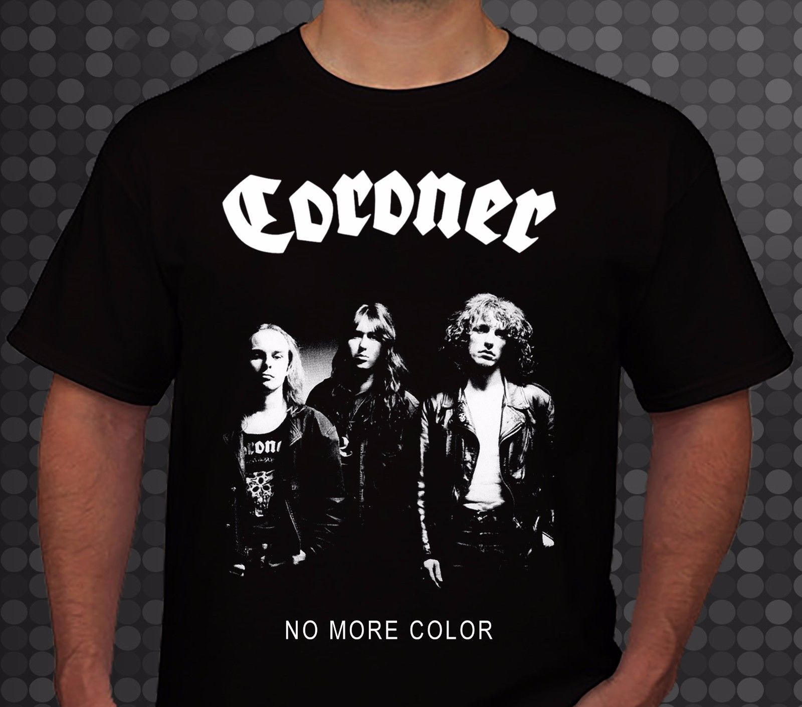 CORONER - No More Color  Unisex T-Shirt Full Size S To 5XL TP489