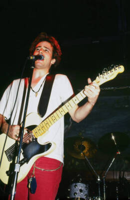 American musician Jeff Buckley performs on stage at the Wetlands P - Old Photo 2