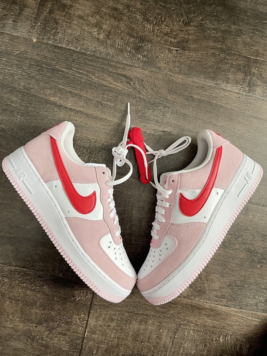 Size 9 - Nike Air Force 1 Low '07 QS Valentine's Day Love Letter