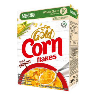 Nestle Corn Flakes  Breakfast Cereal Whole Grain 150g  ECONOPAK Halal Certified