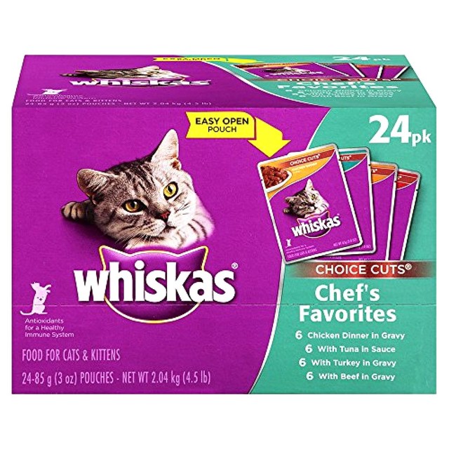 whiskas 24 pack