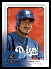 2003 Donruss Diamond Kings  #110 Kazuhisa Ishii Los Angeles Dodgers