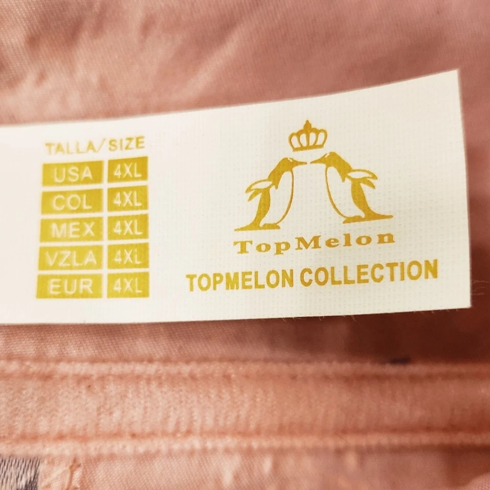 TopMellon Purple Pink Boned Lace Up Corset Bustier Strapless Costume Cosplay 4X - Image 4 of 4