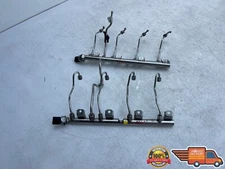 2010-2014 BMW X5 X6 4.4L M S63 ENGINE HIGH PRESSURE FUEL INJECTOR RAIL RAMP SET