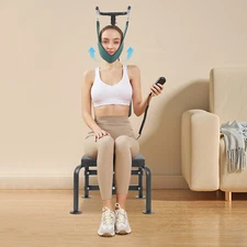 Neck Stretching Training Equipment, Electric Stretcher Cervical Traction Device