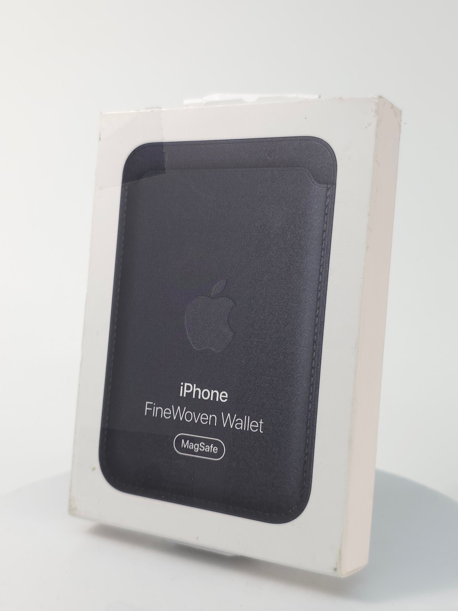 Apple iPhone FineWoven Wallet with MagSafe - Black - Open-Box