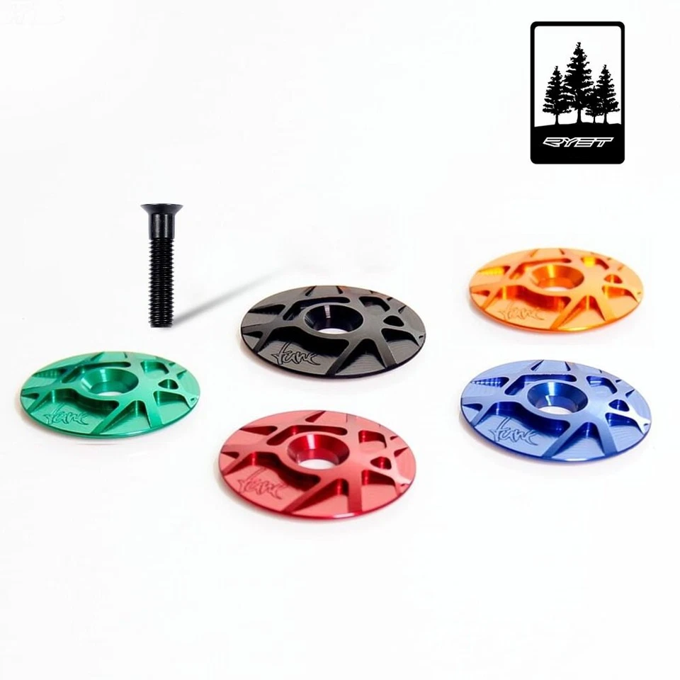 Алюминиевая передняя крышка настраиваемая крышка гарнитура верхняя крышка болт гарнитура стержень крышка велосипедная деталь - Изображение 3 из 4