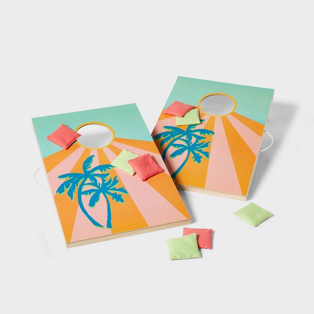 Игровая команда Sun Squad Для всей семьи на открытом воздухе, набор для подбрасывания мешков с фасолью 2х3, Возраст от 3 лет