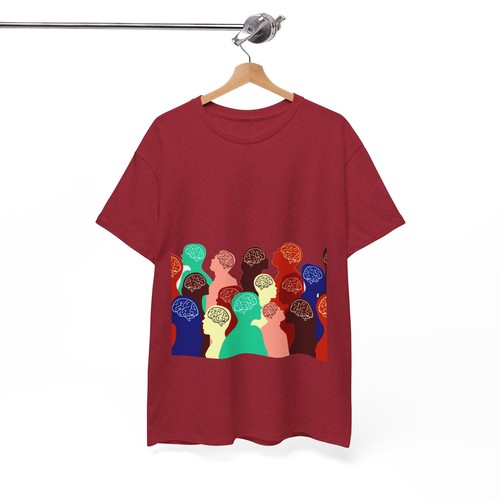 Thoughtful Mind Graphic T-Shirt ,Stylish and Intellectual Vibe,Mind Over Matter - 第 7/49 張圖片