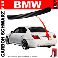 Lackschutzfolie Ladekantenschutz für BMW 5er Limo E60 2004-2010 Carbon Schwarz