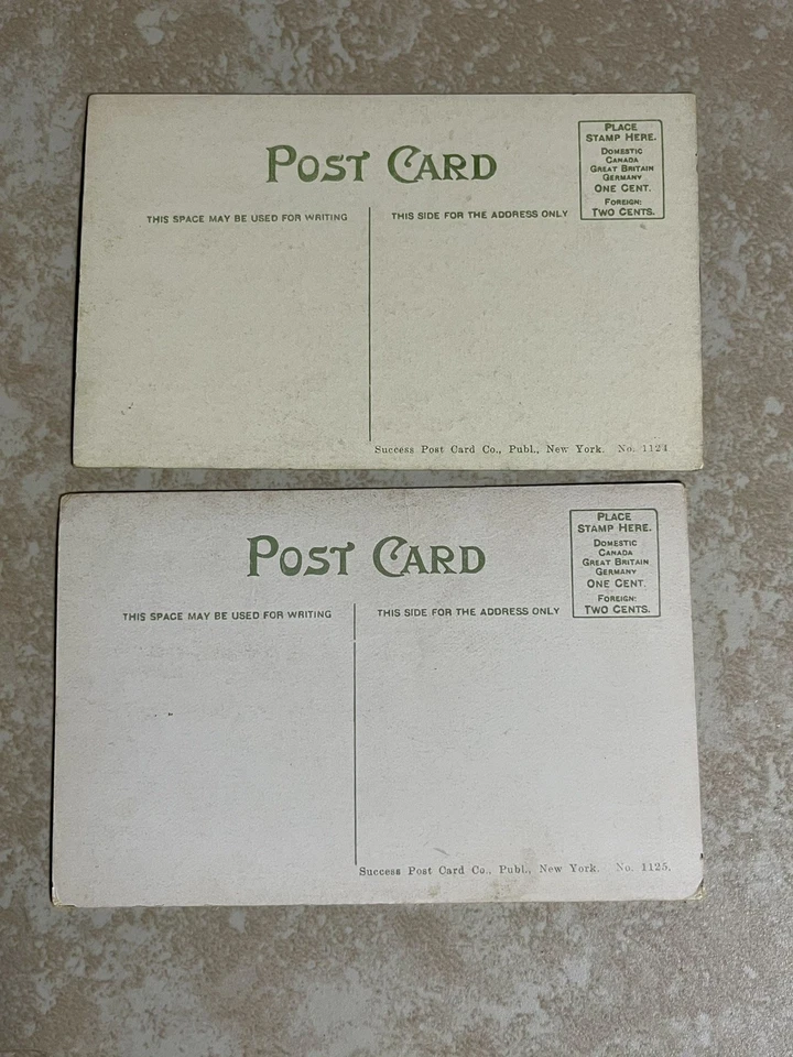 The Pennsylvania Tunnels N Y Lot Of 2 Antique Post Cards Unused Divided Back - Image 4 of 4