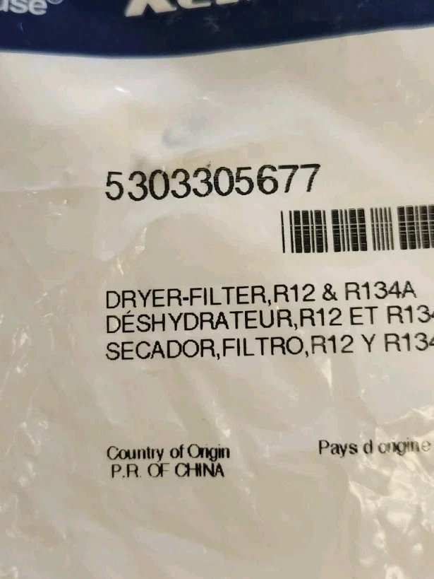 5303305677 Novo Genuíno OEM Electrolux Frigidaire Filtro Secador de Geladeira - Imagem 2 de 2