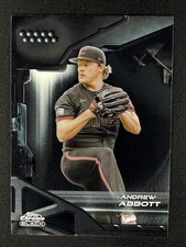 2026 Topps Chrome Black Andrew Abbott Base Cincinnati Reds #62
