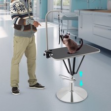 Adjustment Hydraulic Lifting Pet Grooming Table with 80x50cm Tabletop 220lbs Max