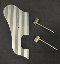 Vintage Guitar Stainless Pick Guard and 2 Truss Rod Adjusting wrench Wrenches