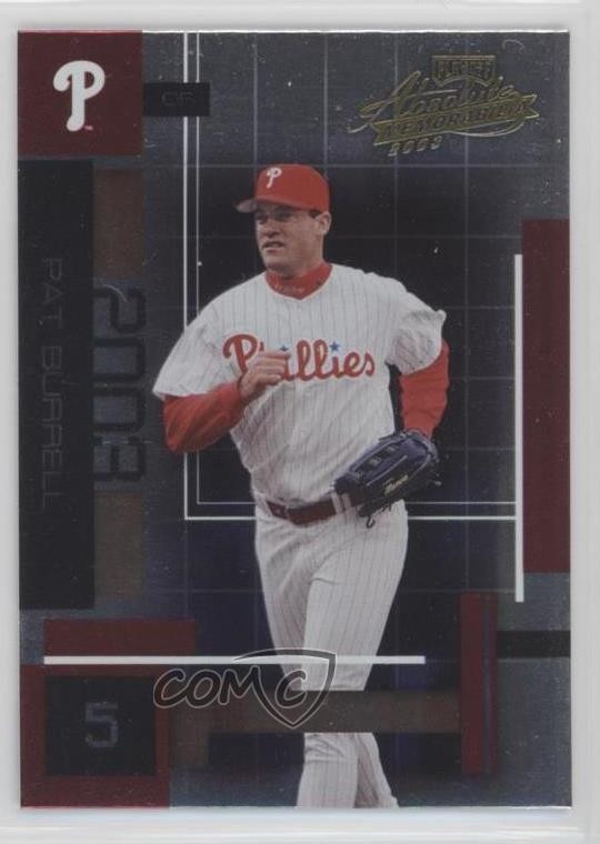 2003 Playoff Absolute Memorabilia Pat Burrell #99 0j5
