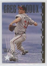1995 Leaf Gold Leaf All-Stars 7983/10000 Greg Maddux #9 HOF 0zt5