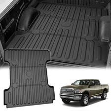 Ram 6.4 FT Truck Bed Mat Fit for 2002-2018 Bed Mat for 2009-2018 Ram 1500 5.7ft