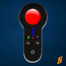 Portable Anti-Spy No Peeking Hidden Camera Detector with LED Flash Lights